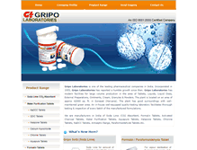 Tablet Screenshot of gripolabs.com